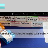 Plan de Formación en Memoria y Derechos Humanos para profesionales de la educación